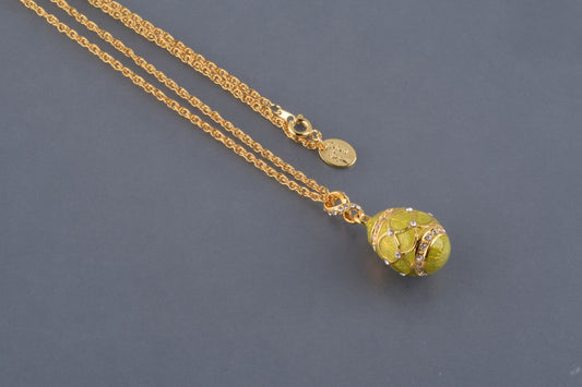 Keren Kopal Yellow Egg Pendant Necklace