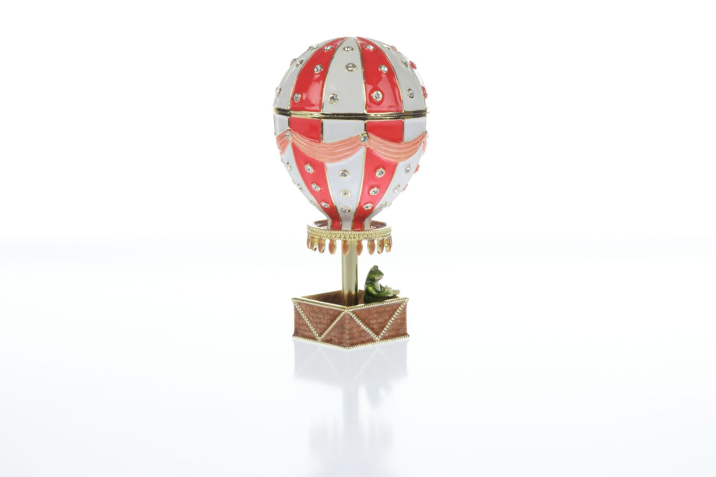 Keren Kopal Red Hot air balloon with frog Limited edition 1-250