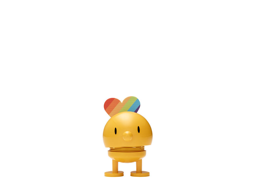 RAINBOW מתכת צהוב קטן אופטימיסט