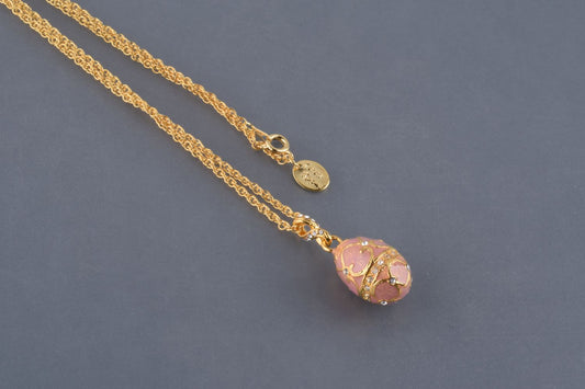Keren Kopal Pink Egg Pendant Necklace