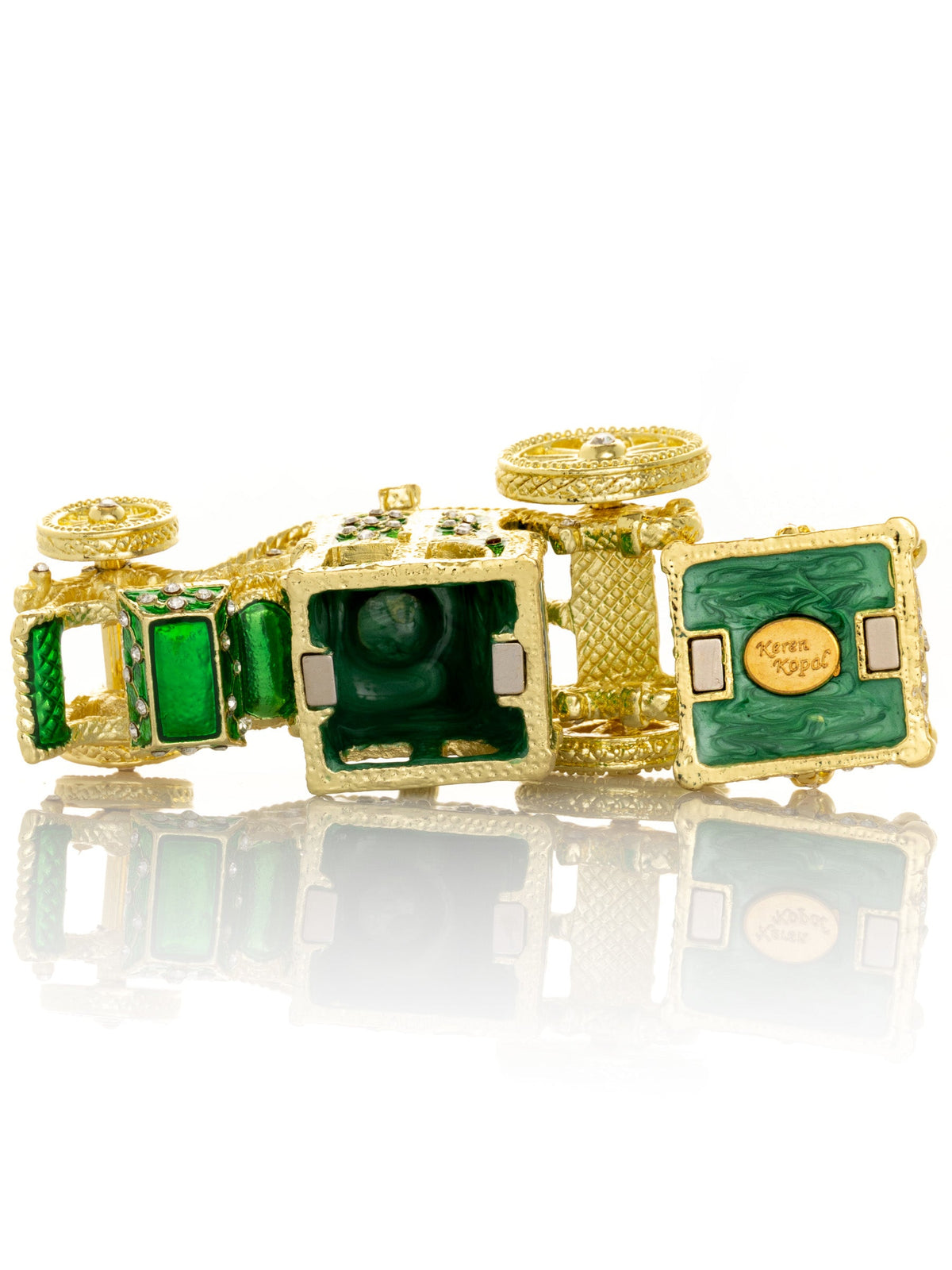 Keren Kopal Gold & Green Carriage