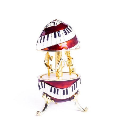 Keren Kopal Piano Musical Carousel with Music Clef and Notes