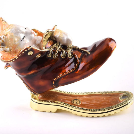 Keren Kopal Brown Shoe with Cat