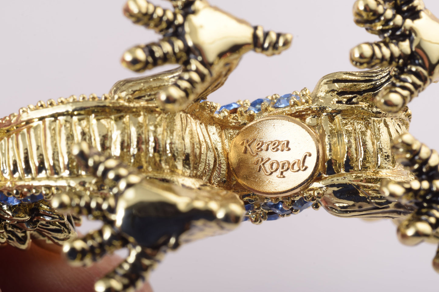 Keren Kopal Golden Blue Dragon