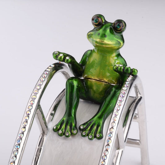 Keren Kopal Two Frogs Riding Slide