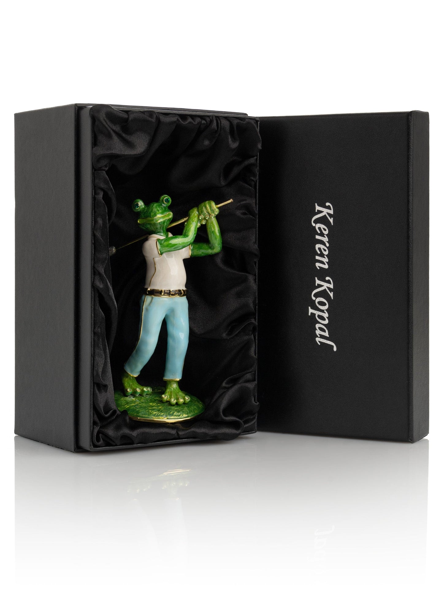 Keren Kopal Frog Playing Golf