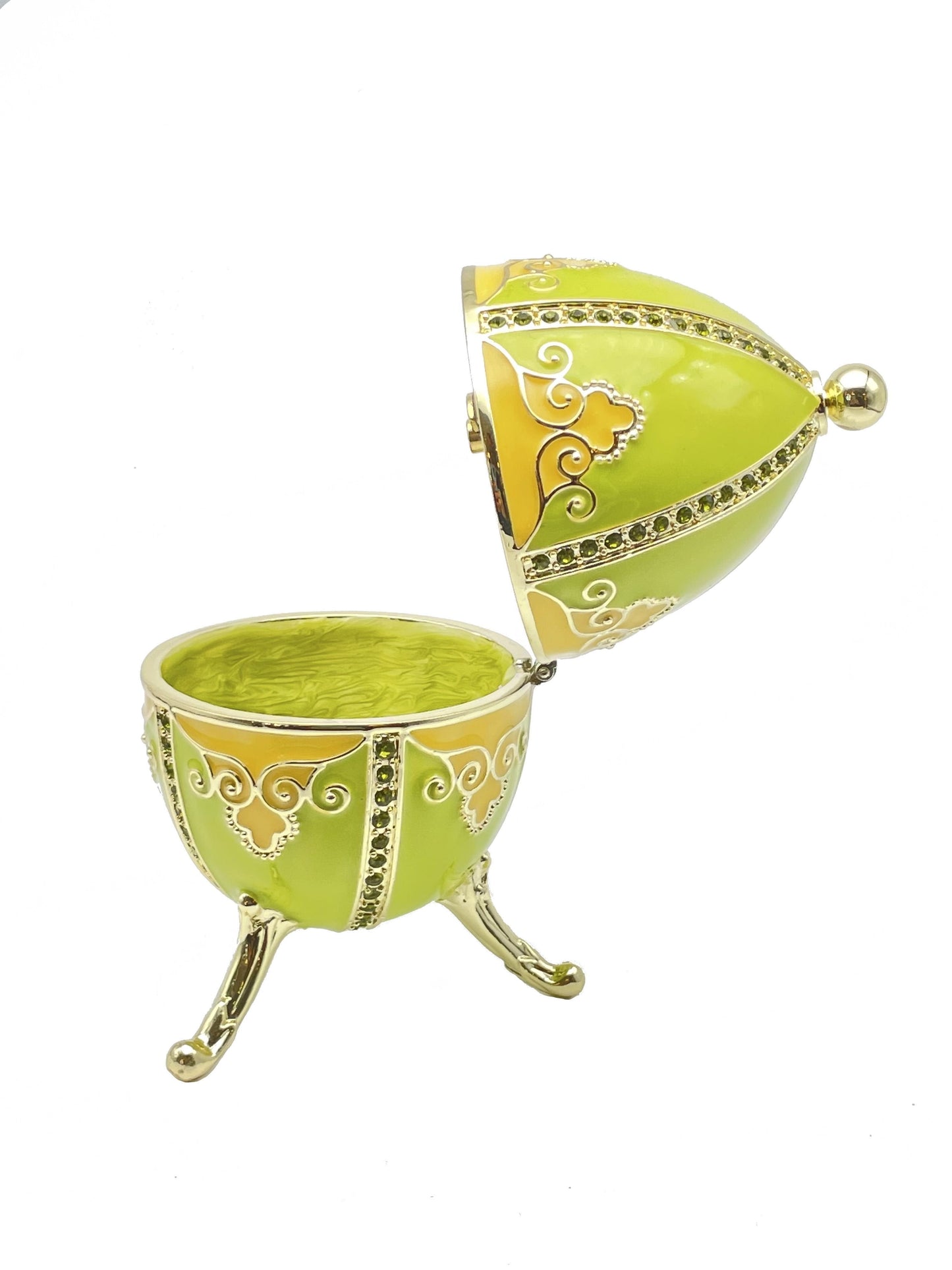 Keren Kopal Green Faberge Egg Beethoven Music Playing