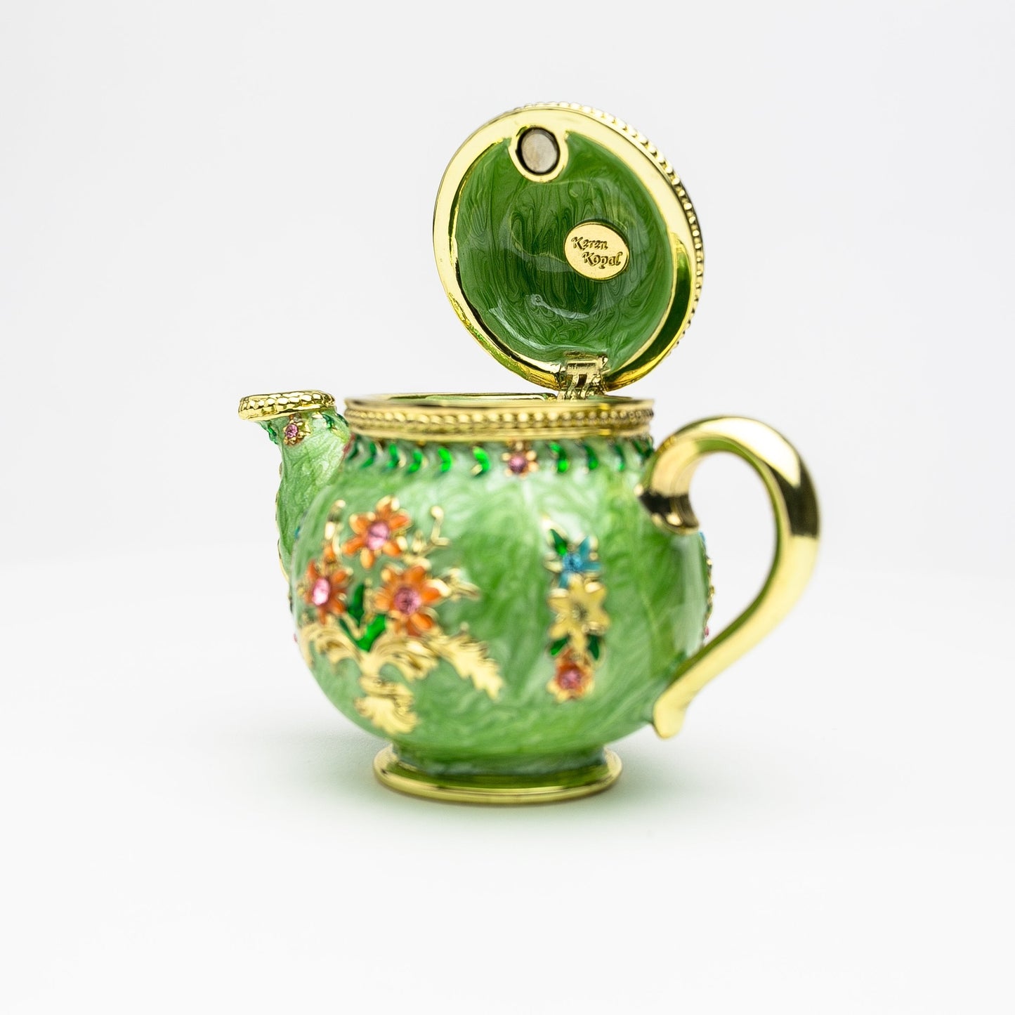 Keren Kopal Green Teapot