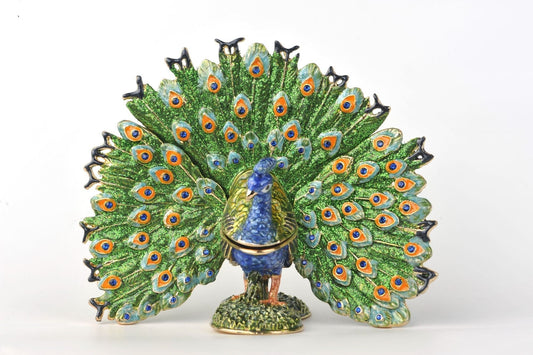 Keren Kopal Green & Blue Peacock