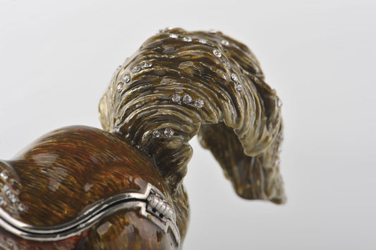 Keren Kopal Grey Squirrel with Red Eyes