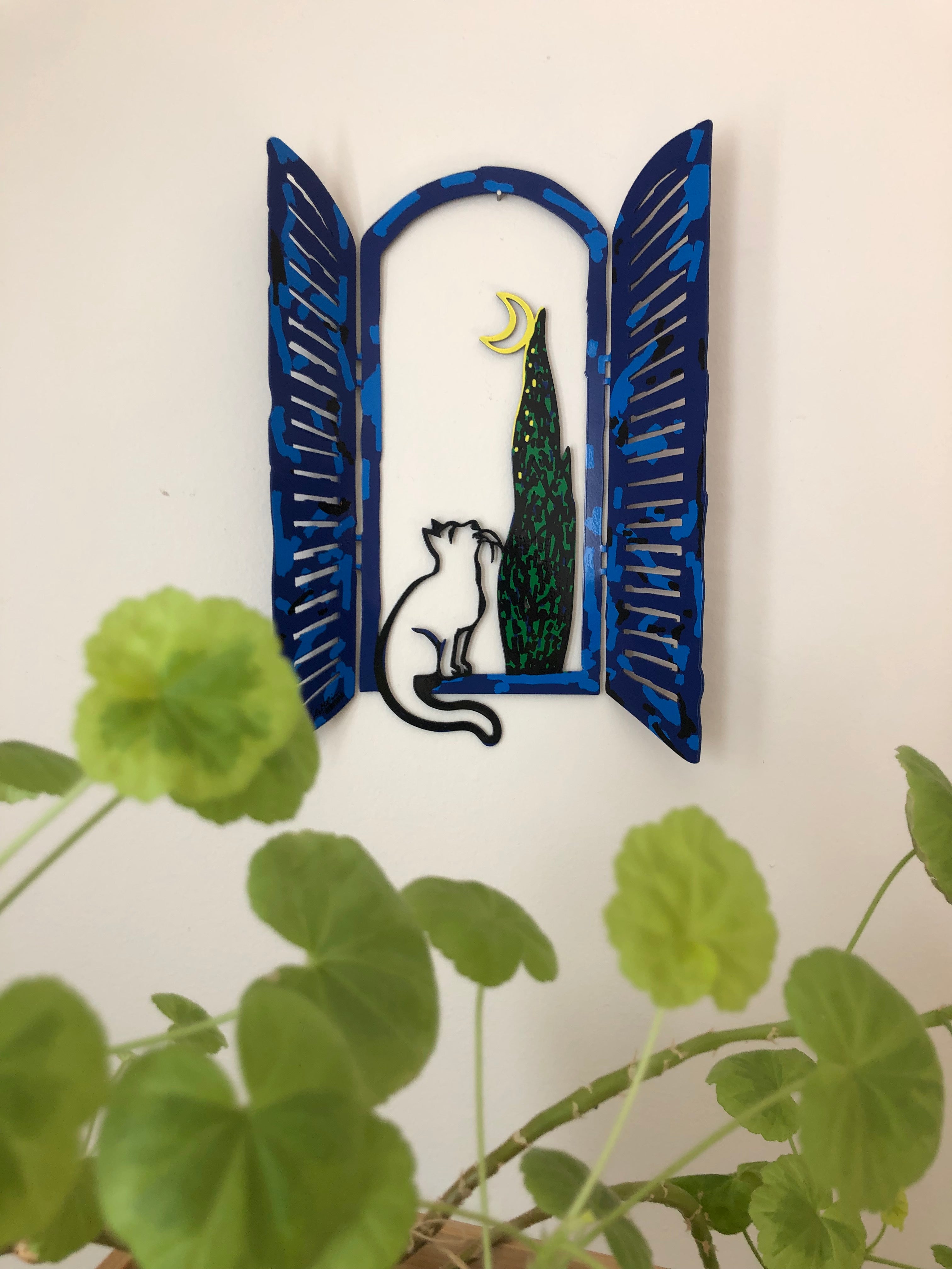 david gerstein metal art window