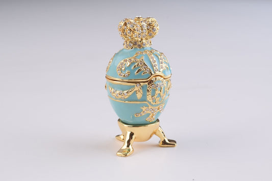 Keren Kopal Light Blue Faberge Egg
