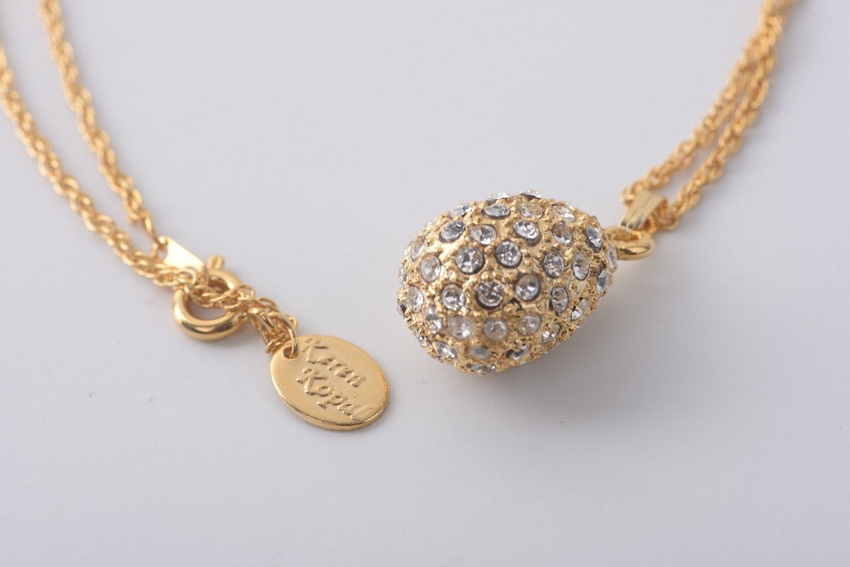 Keren Kopal Golden Egg Pendant Necklace