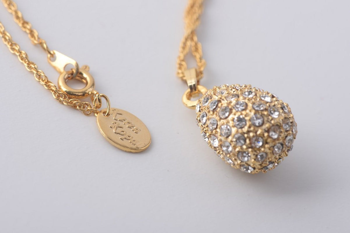 Keren Kopal Golden Egg Pendant Necklace