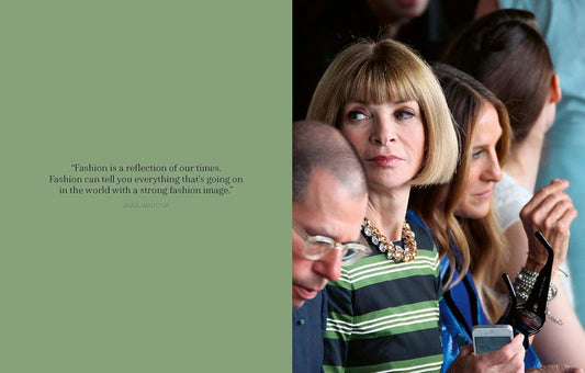 עמוד מתוך הספר New York in Fashion - צילום אופנה.