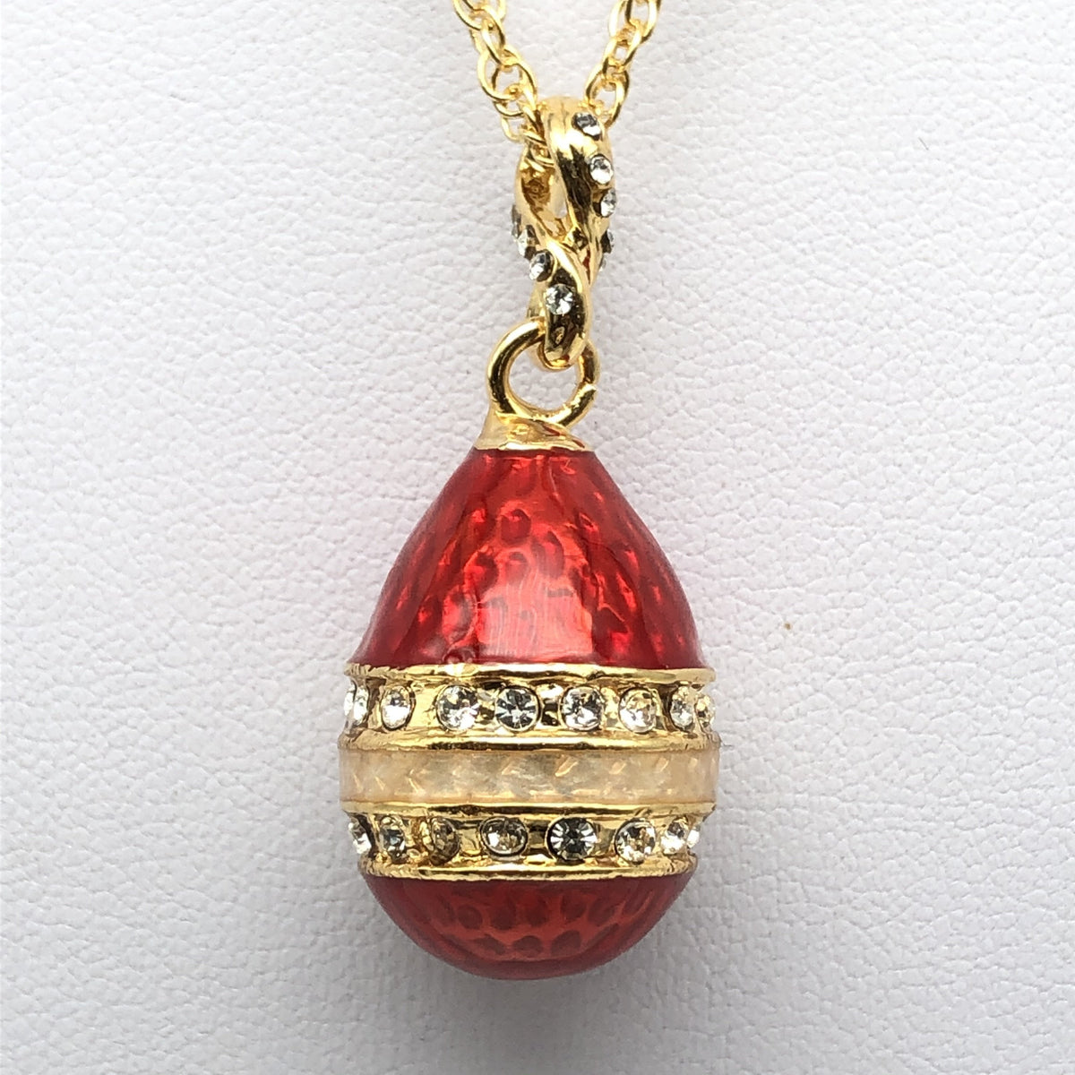 Keren Kopal Red Egg Pendant Necklace