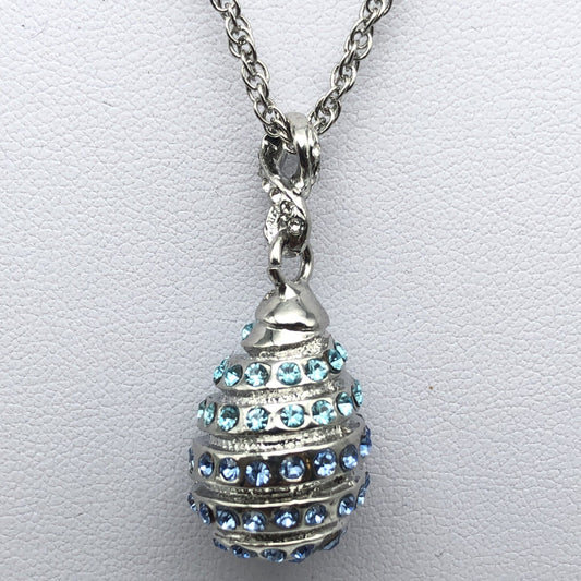 Keren Kopal Silver Egg Pendant Necklace