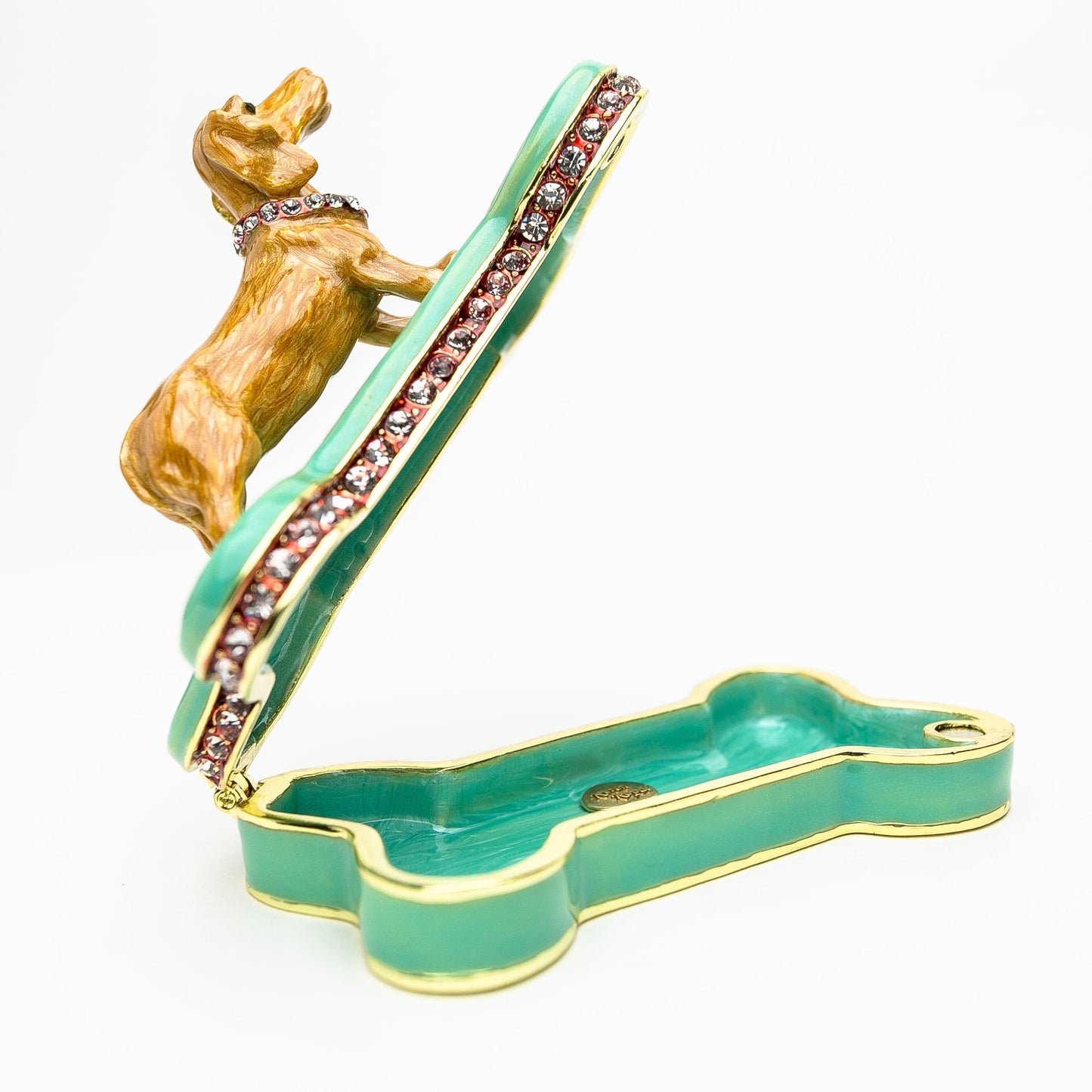 Keren Kopal Dachshund Dog Sitting on Bone