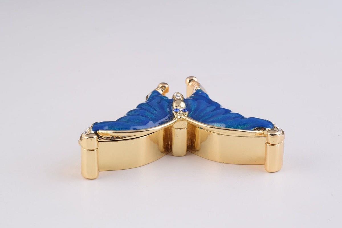 Keren Kopal Golden Blue Butterfly