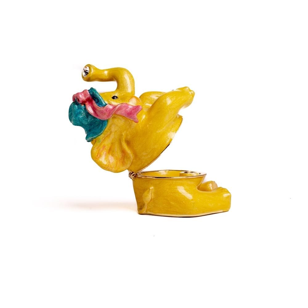 Keren Kopal Yellow Sitting Elephant