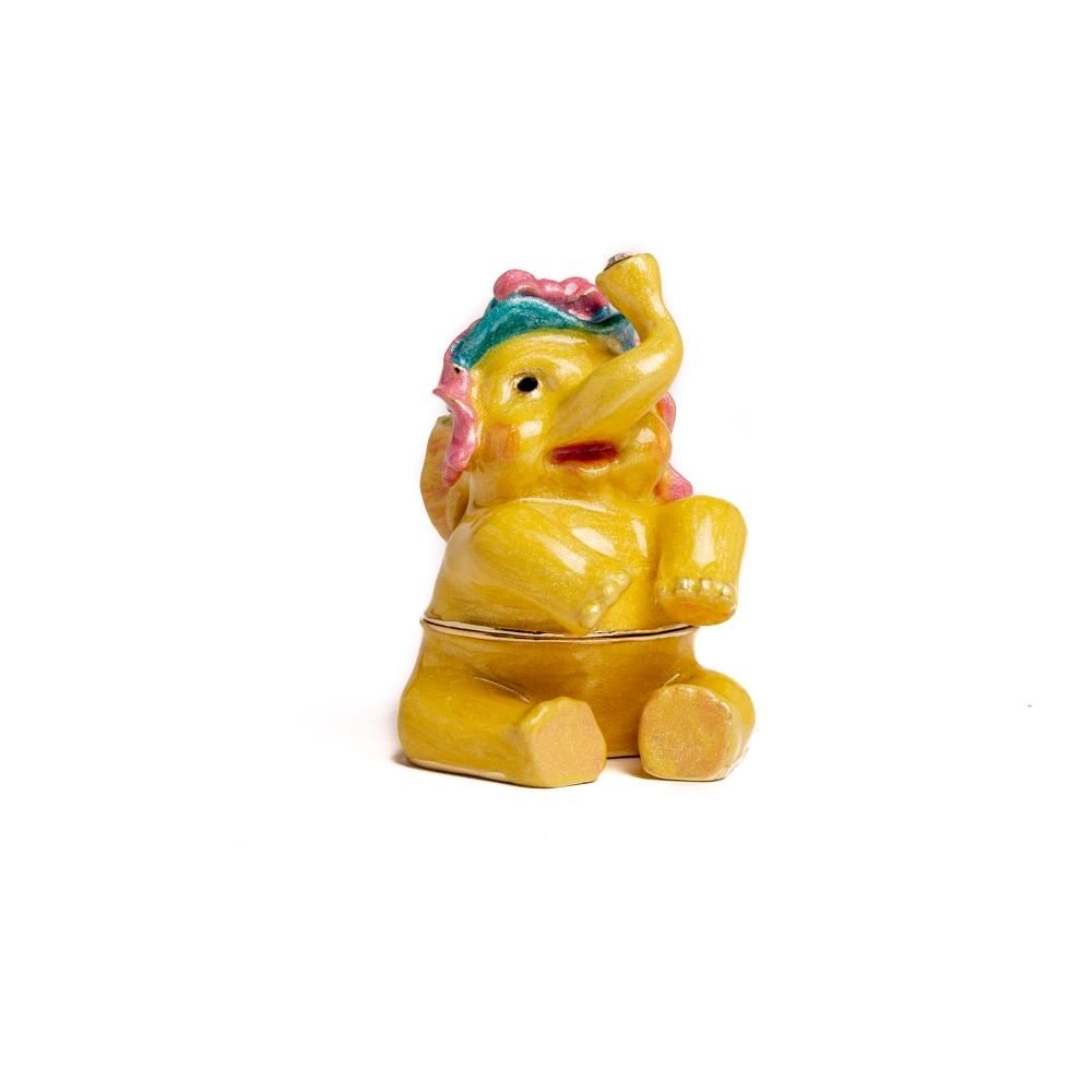 Keren Kopal Yellow Sitting Elephant