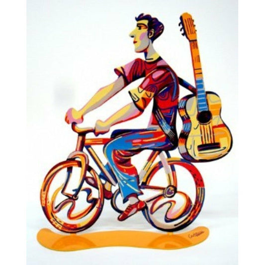 דוד גרשטיין | רוכב עם גיטרה