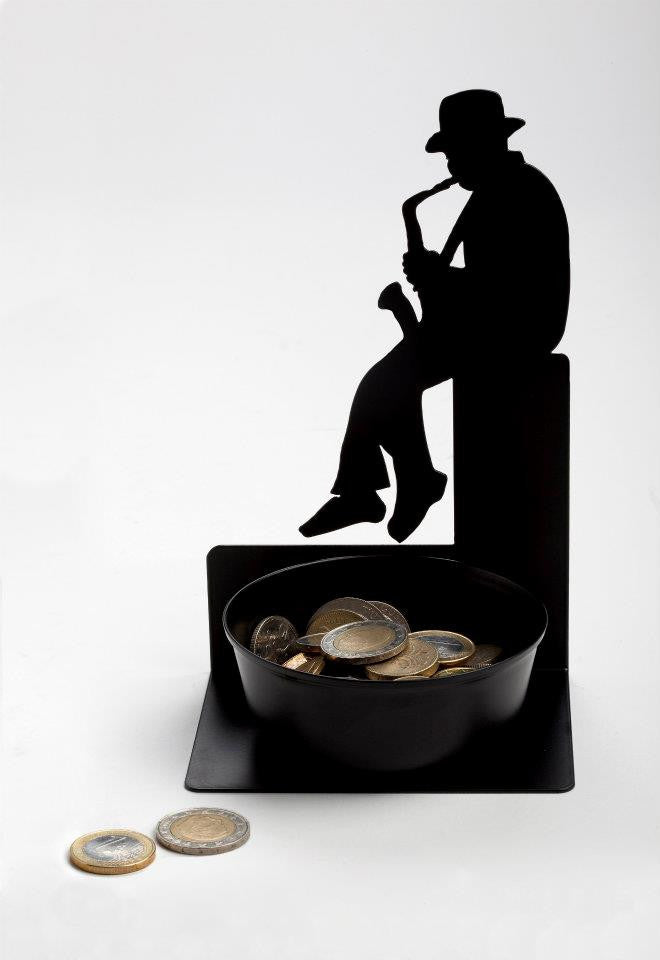 Artori Design | Saxophonist Coin Holder