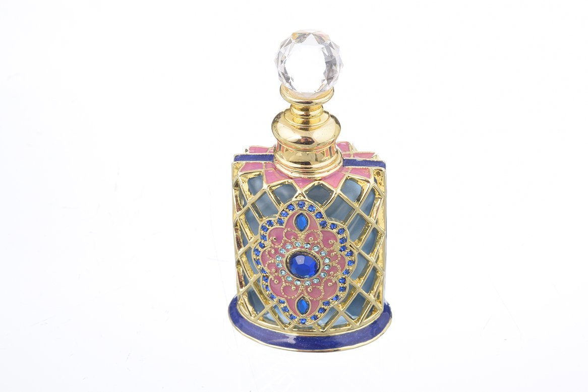 Decorated Perfume Bottle Trinket Box