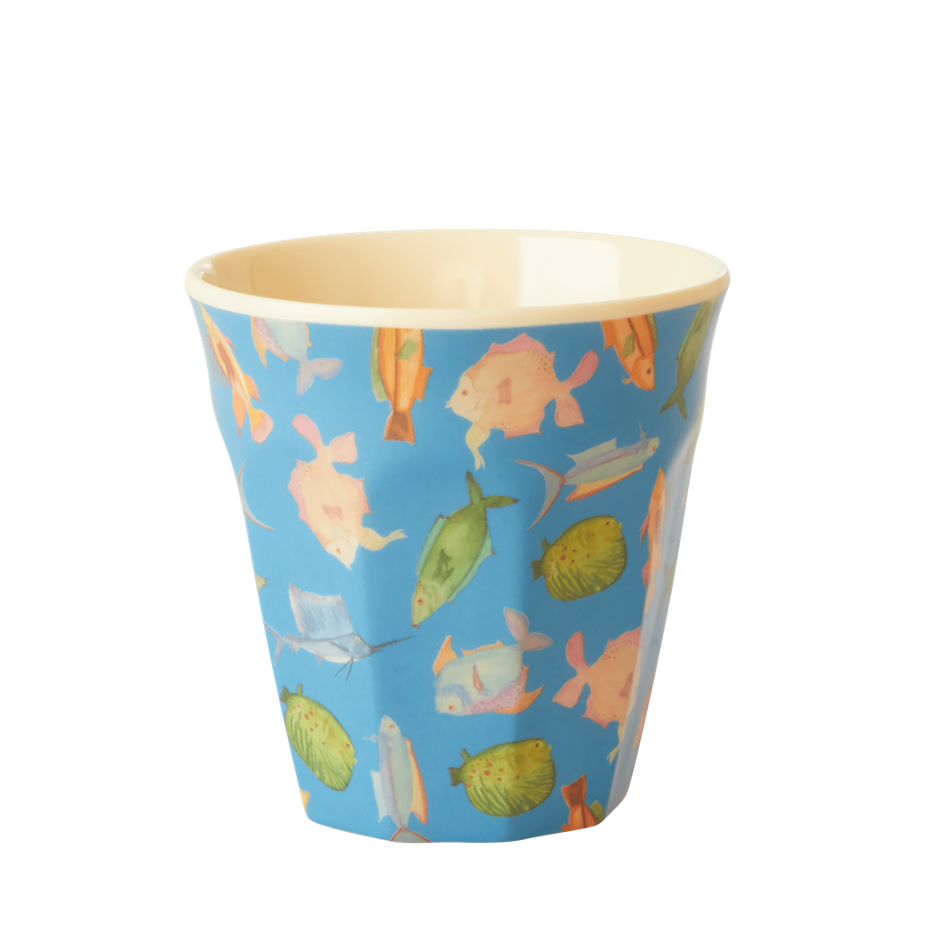 Rice DK Set of 6 Small 'Dinosaur' Melamine Cups