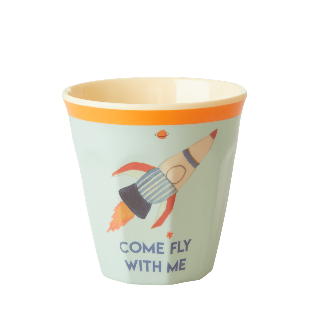 Rice DK Set of 6 Small 'Dinosaur' Melamine Cups