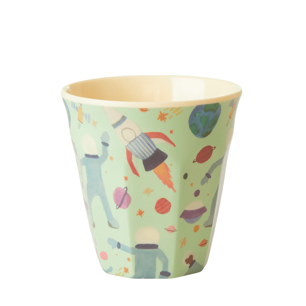 Rice DK Set of 6 Small 'Dinosaur' Melamine Cups