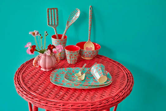 Tall Melamine Cup WITH Shrimp Print