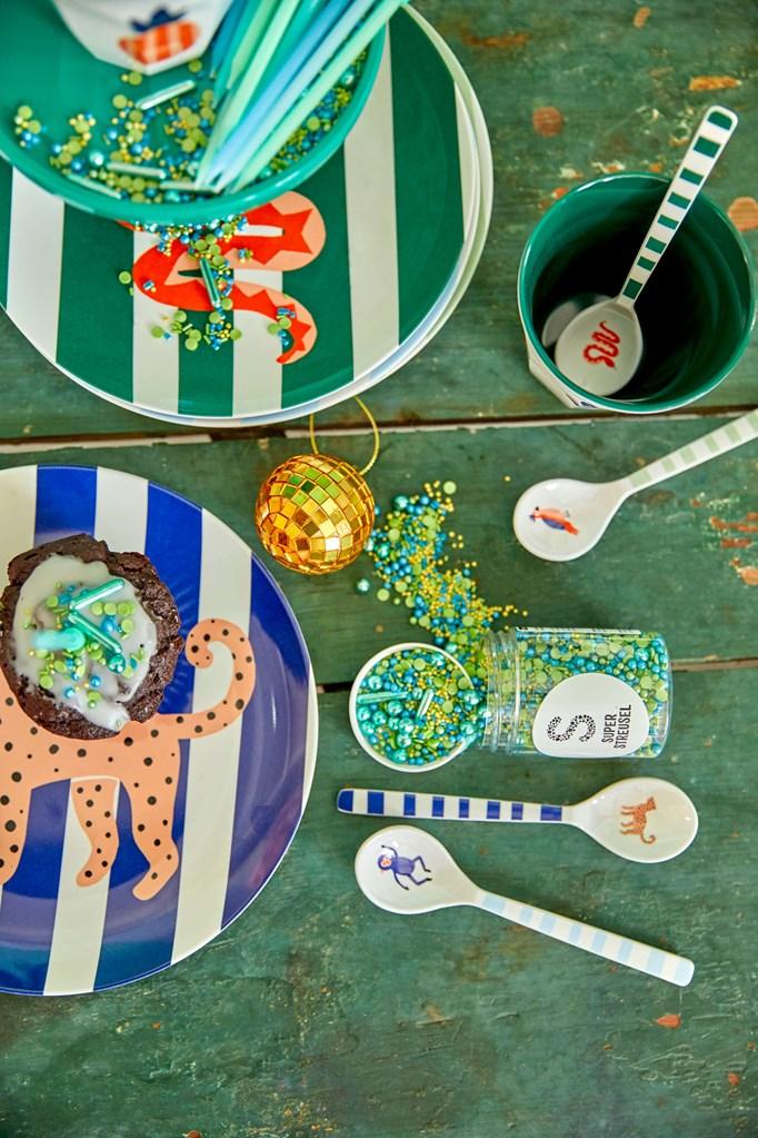 Rice DK | Melamine Kids Dinner Set in Gift Box Tropic Jungle