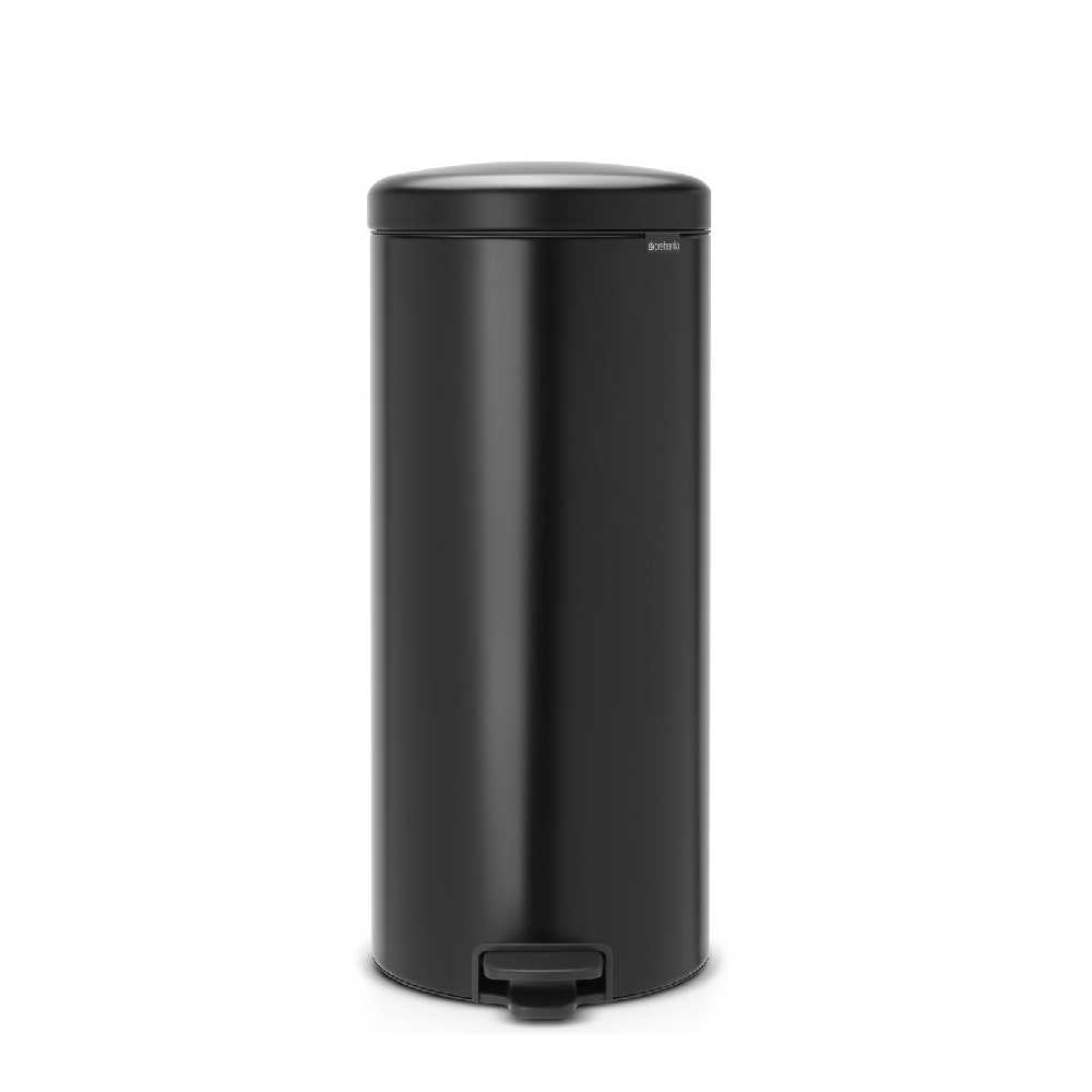 פח פדל 30 ליטר NewIcon - שחור מט 114540