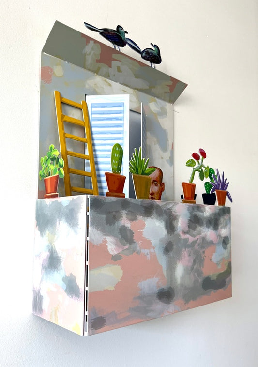 דוד גרשטיין | 'מרפסת עם איש - מהדורה מוגבלת