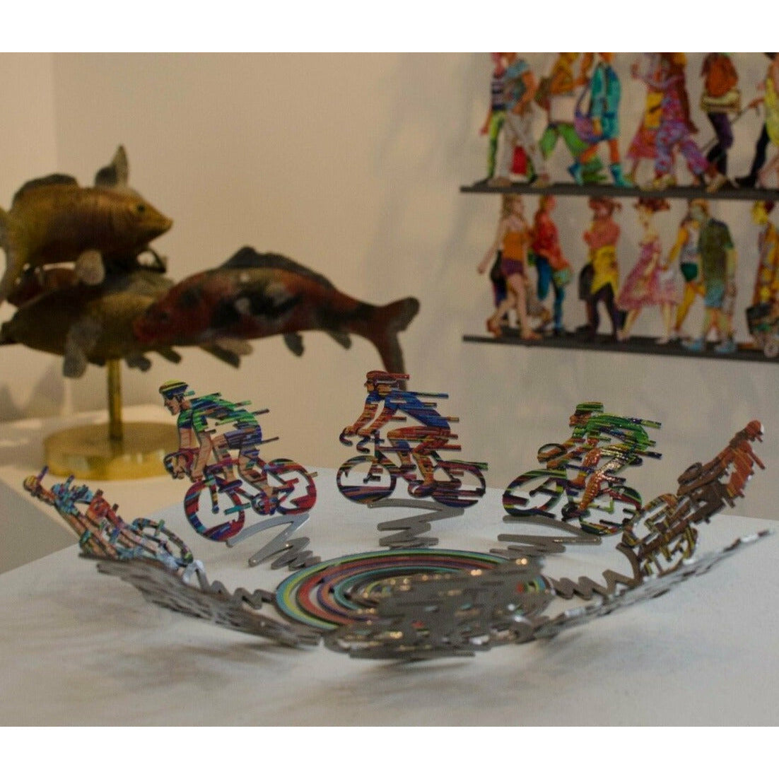 דוד גרשטיין | קערת רוכבי אופניים