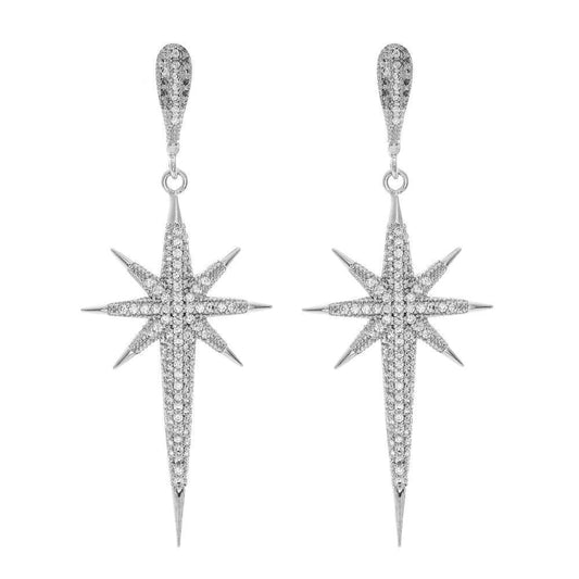 Starburst Drop Earrings