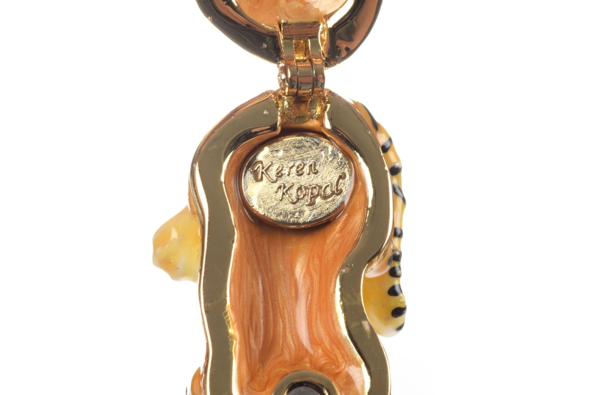 Keren Kopal Tiger Trinket box