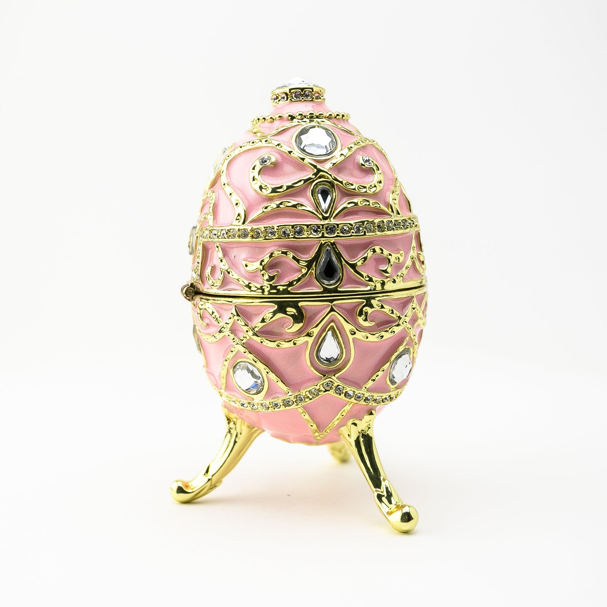 Keren Kopal Pink Music Playing Russian Egg
