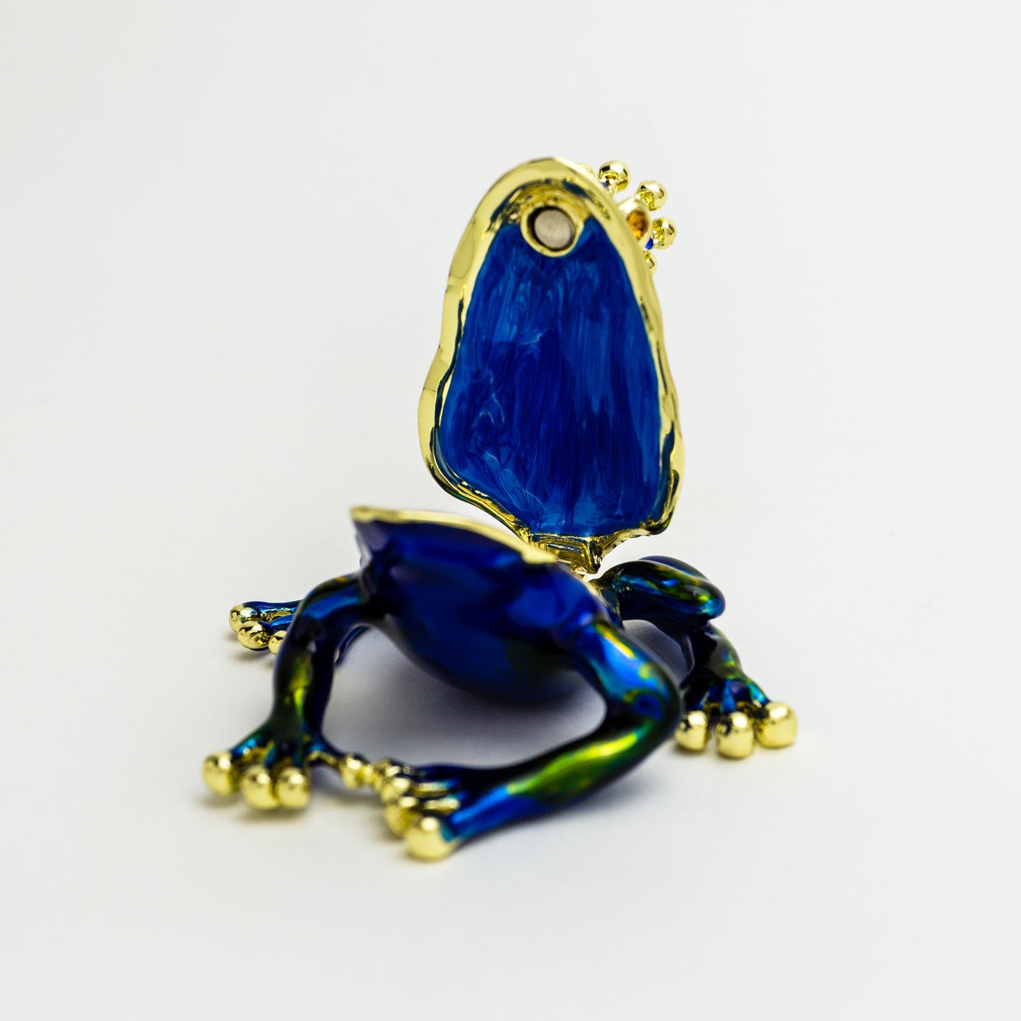 Keren Kopal Blue Frog with Crown
