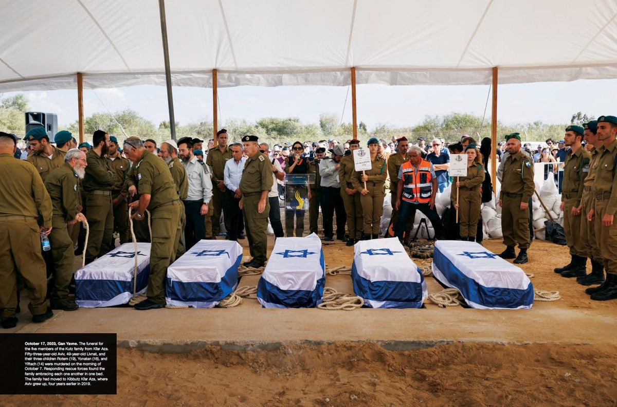 ספר הצילום The October 7 War מאת זיו קורן