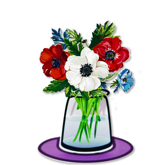 זר כלניות - תמונה 2