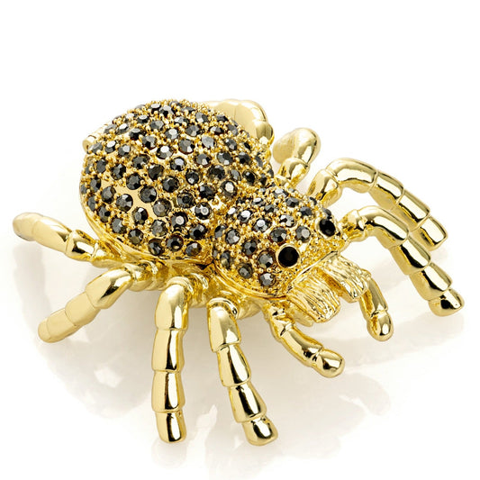 Keren Kopal Gold & Black Tarantula Spider