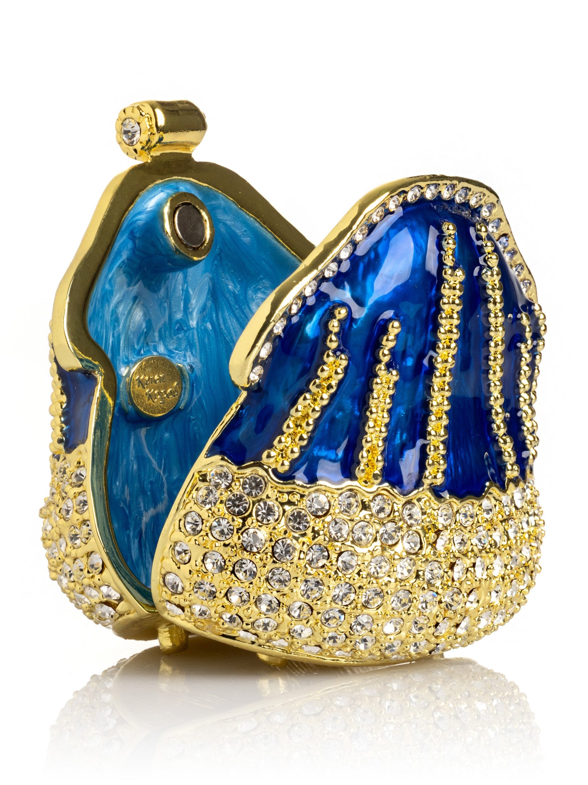 Keren Kopal Golden Blue Purse