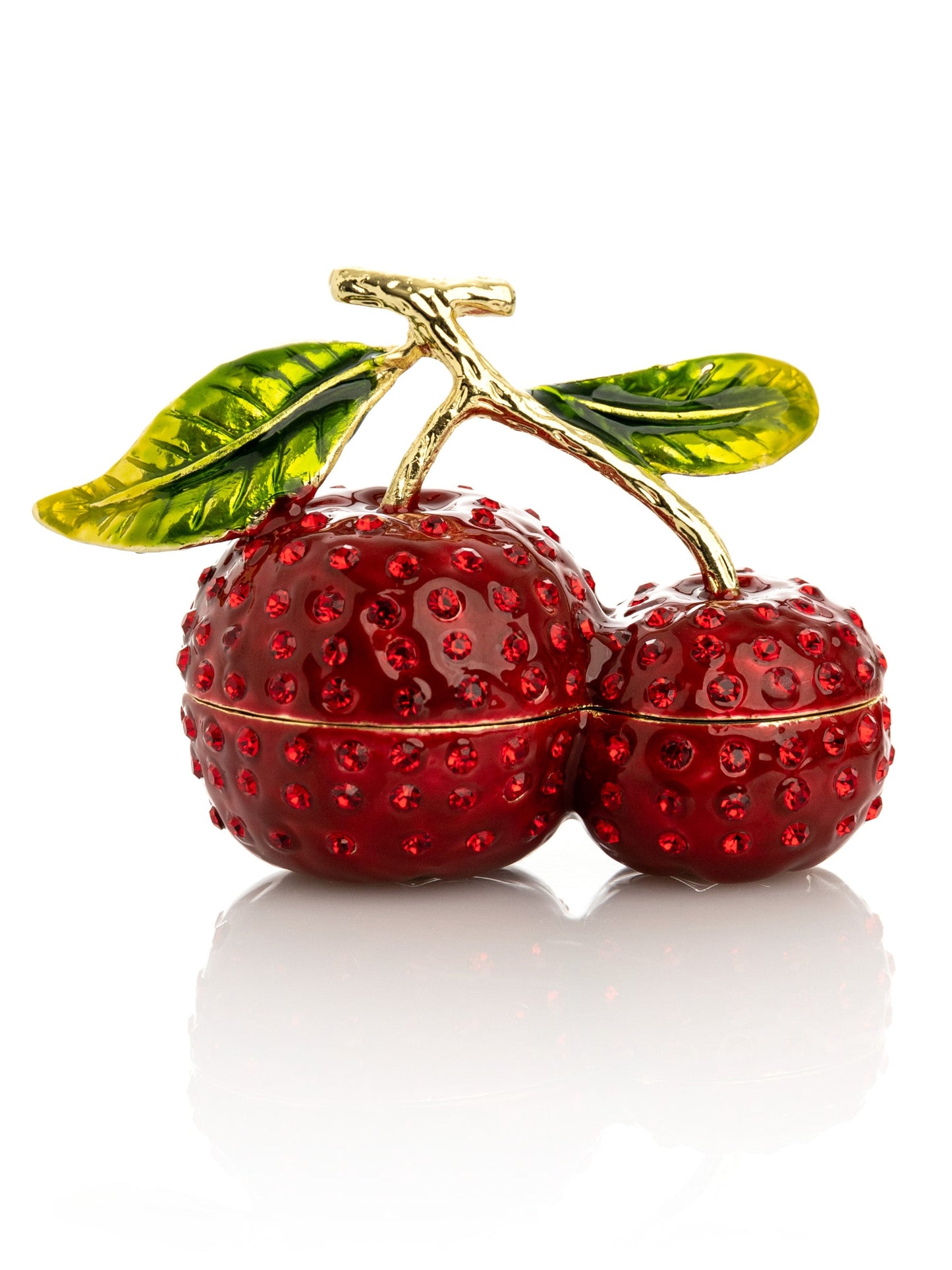 Cherry Trinket Box - Exquisite Decor