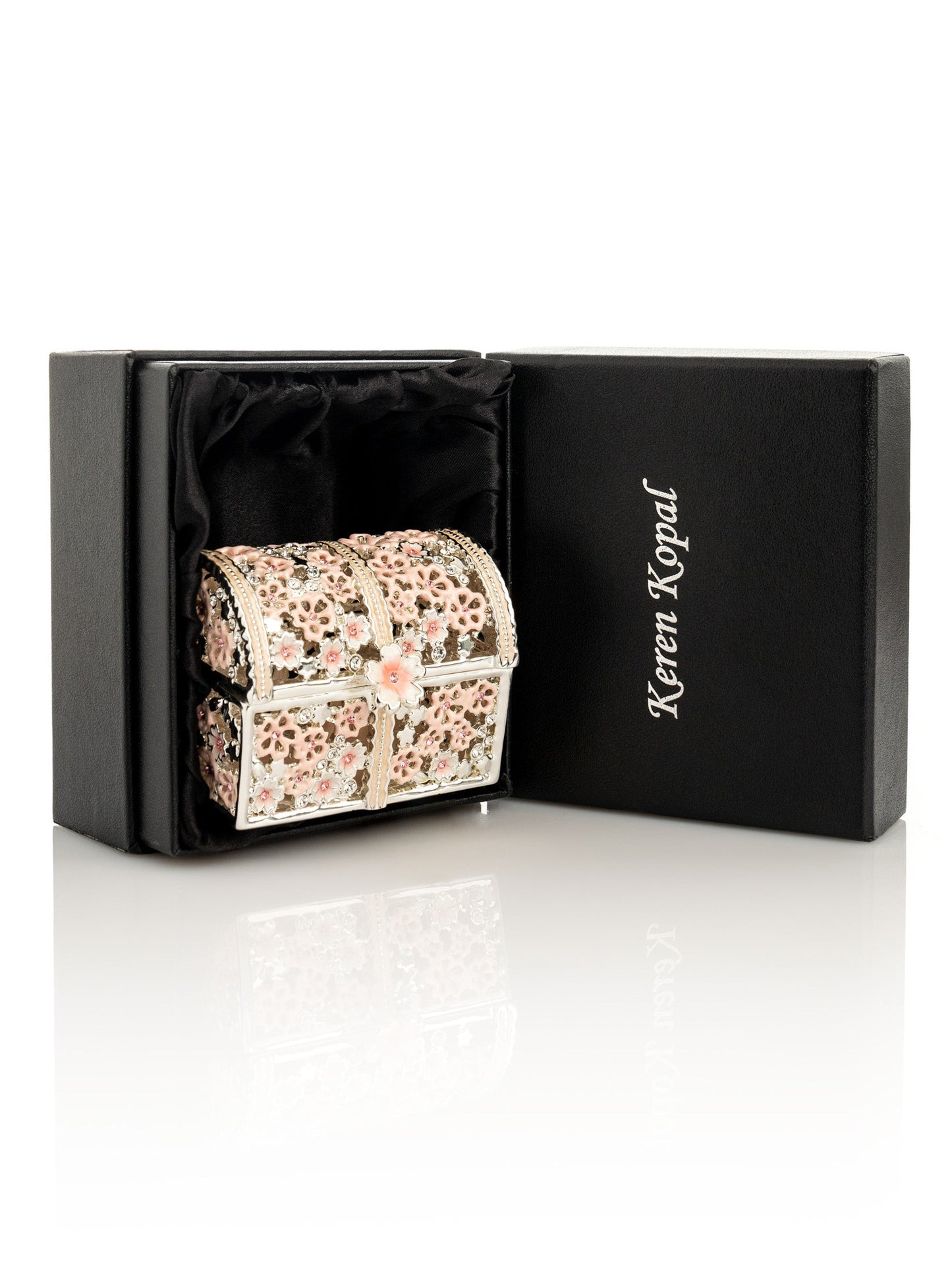 Keren Kopal Flowers Beautiful Trinket Box