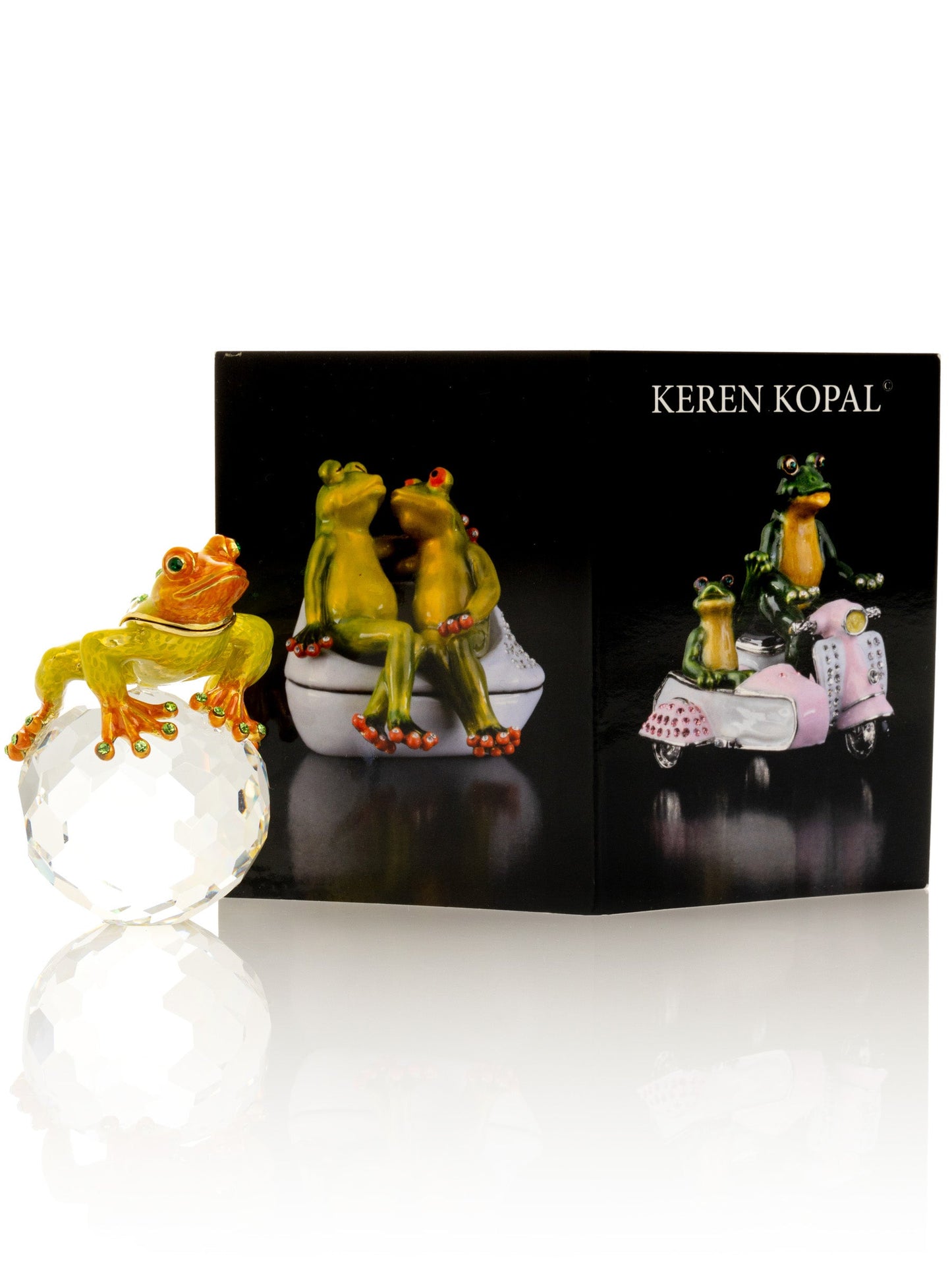 Keren Kopal Frog on Crystal