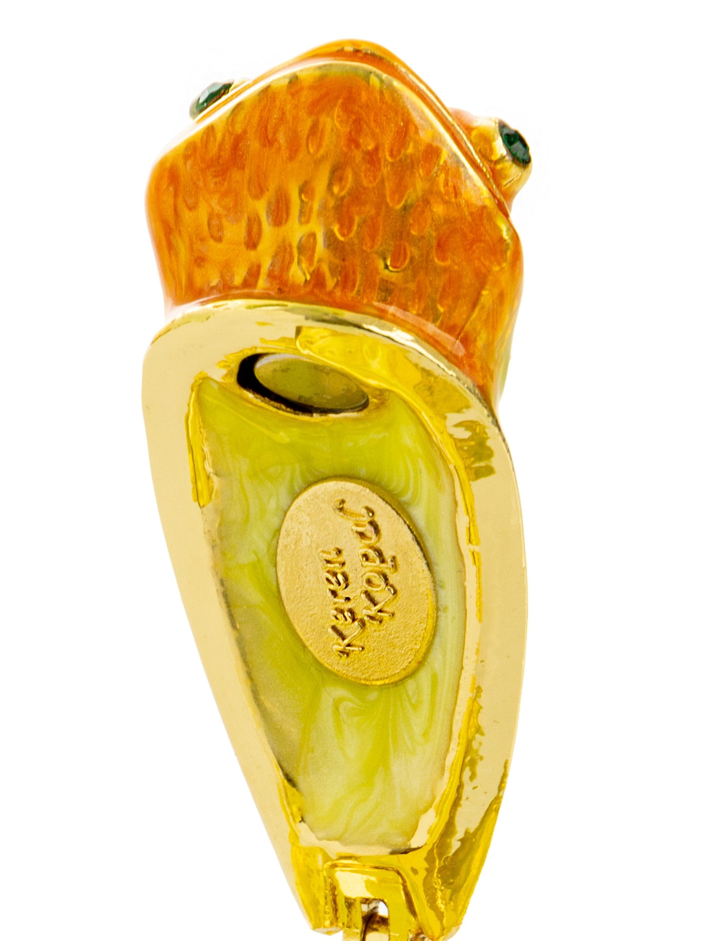 Keren Kopal Frog on Crystal