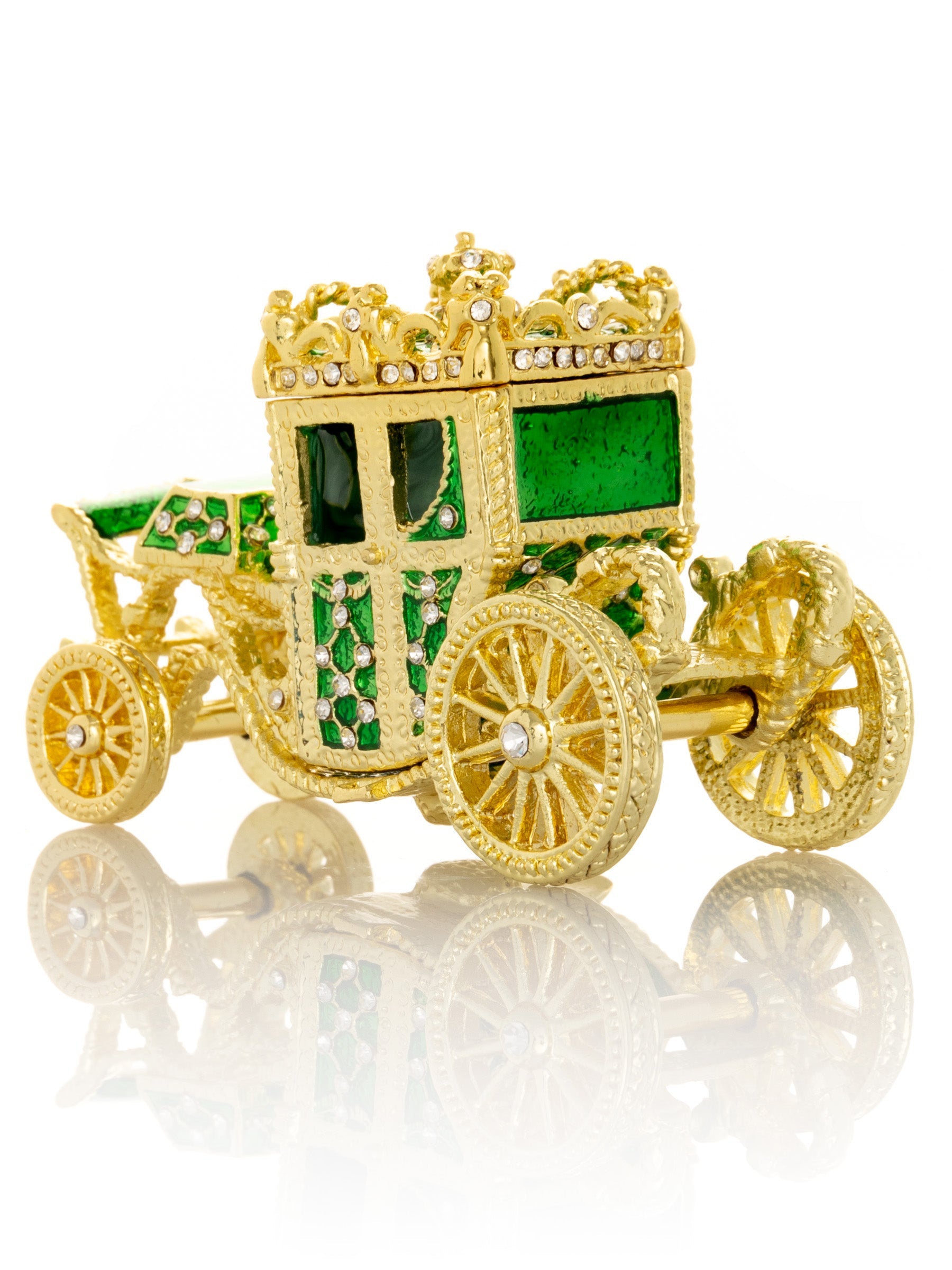 Keren Kopal Gold & Green Carriage