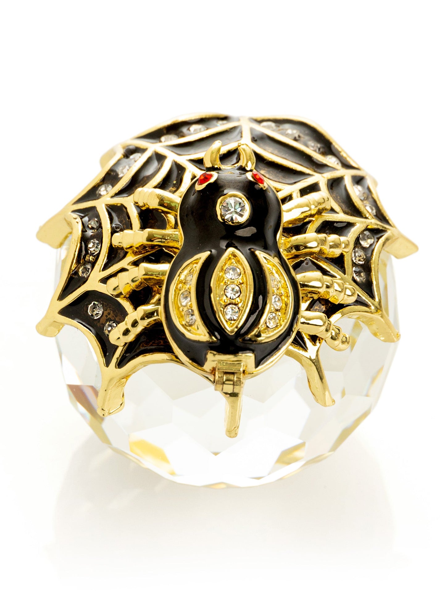 Keren Kopal Spider on Crystal